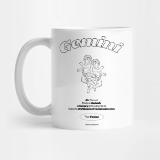 Gemini Zodiac Design Mug